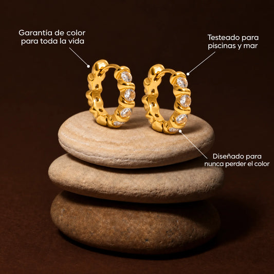 Pendientes Coral