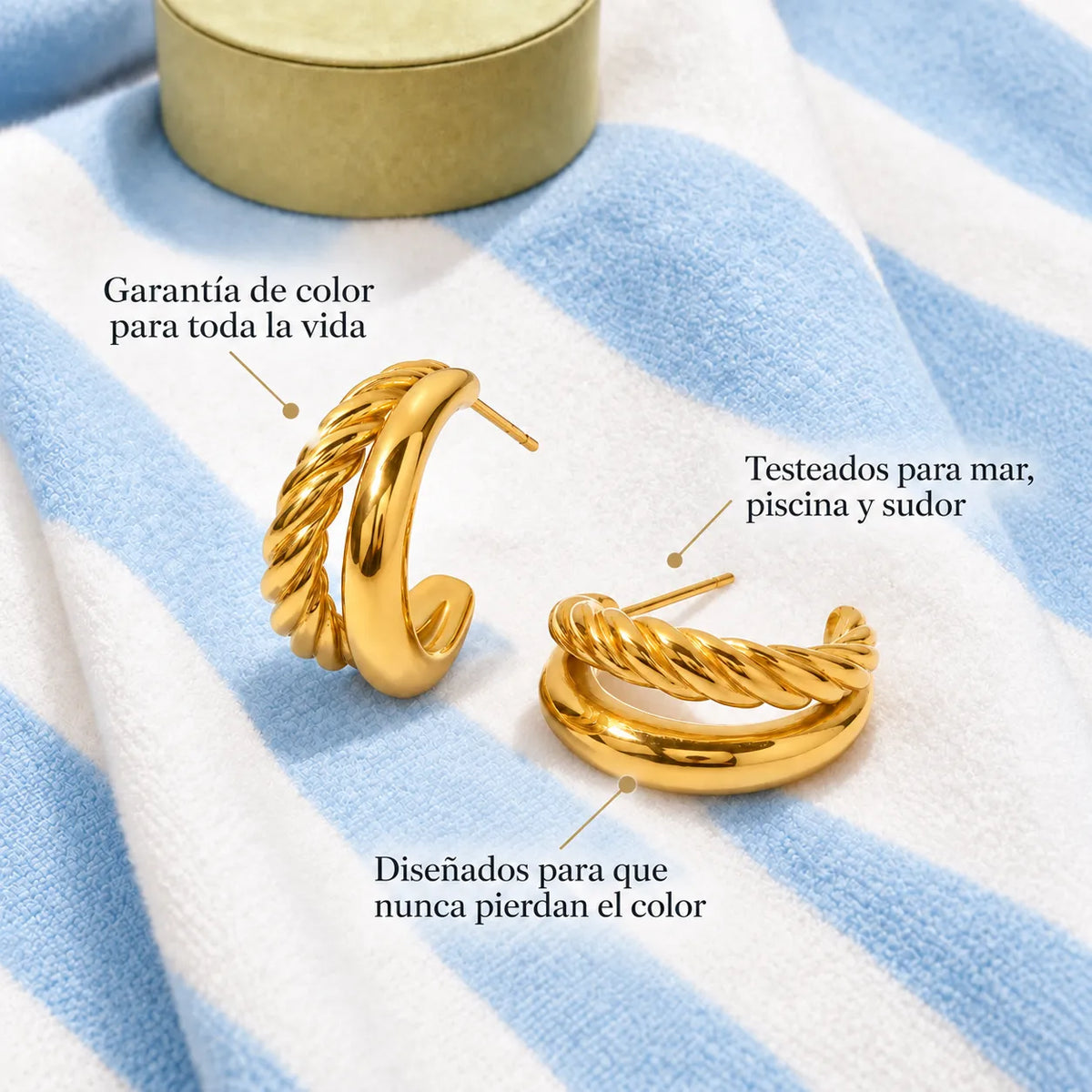 Pendientes Sena